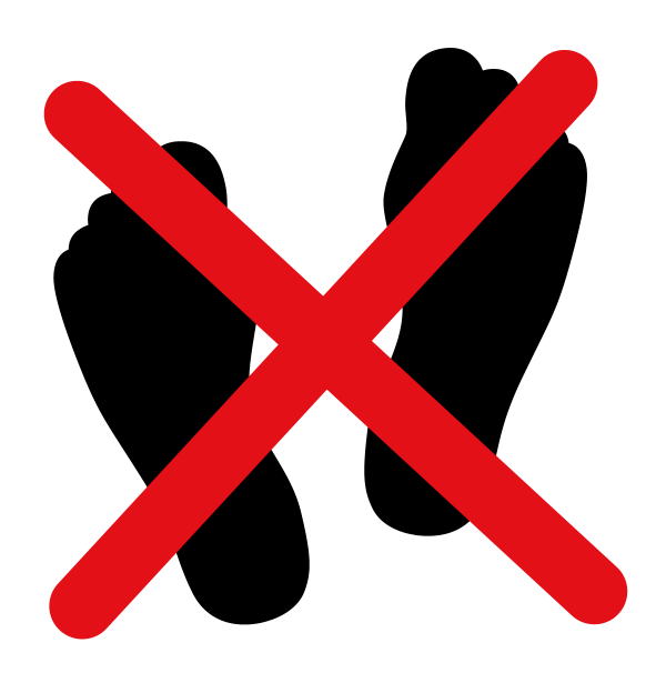 vloerstickers-voetstappen-met-kruis