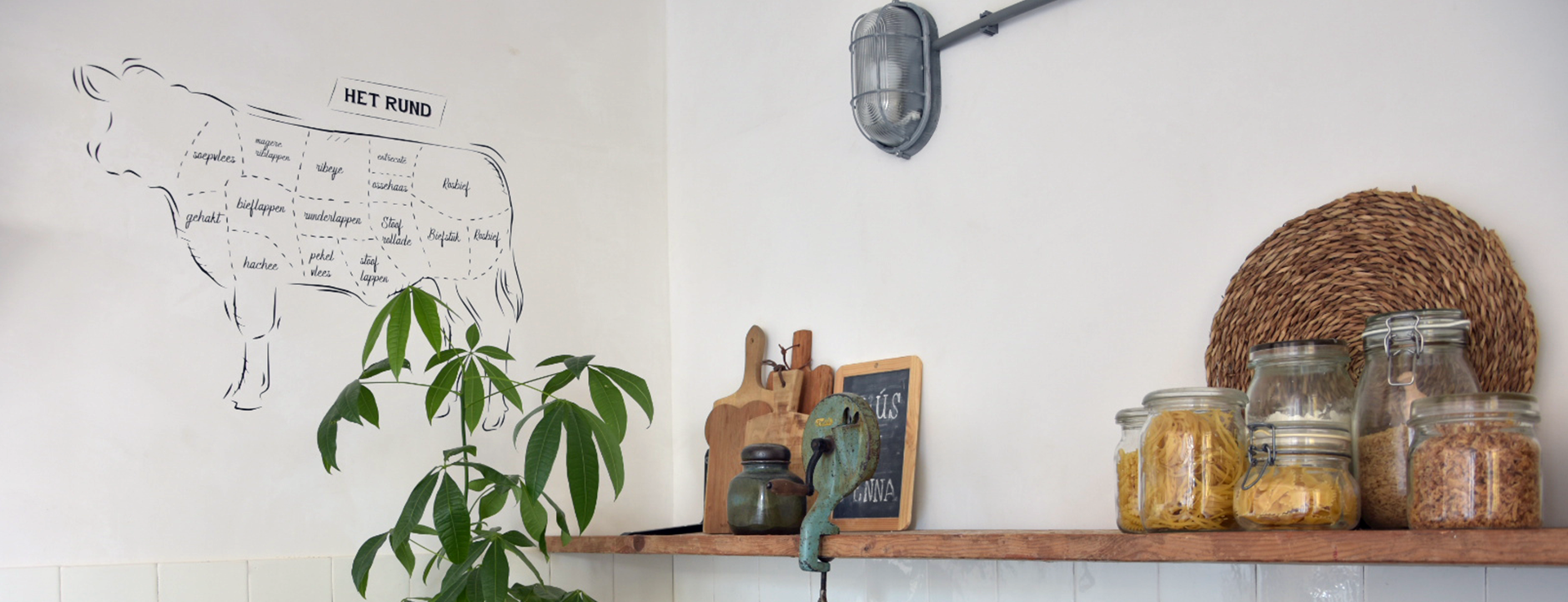 muurstickers-dier-vlees-sticker